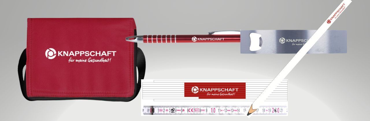Giveaways, Kundengeschenke - Kunde Knappschaft