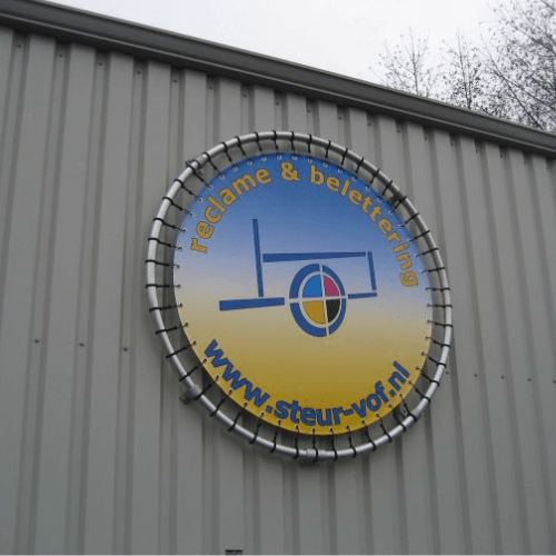 Banner Plane Rund