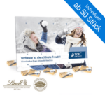 Tisch-Adventskalender mit zartschmelzender Lindt Schokolade