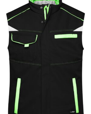 Workwear Softshell Padded Vest - COLOR -