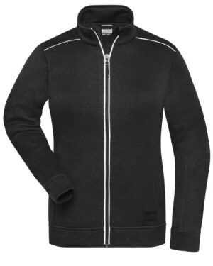 Ladies' Knitted Workwear Fleece Jacket - SOLID -