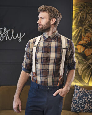 KARLOWSKY Hosenträger Urban-Herringbone