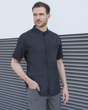 KARLOWSKY Kurzarm Kochjacke Modern-Touch