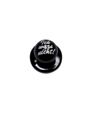 KARLOWSKY Kugelknöpfe Ich wars nicht!, 12 Stück / Pack